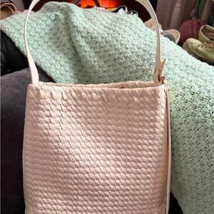 Cream Woven Bag